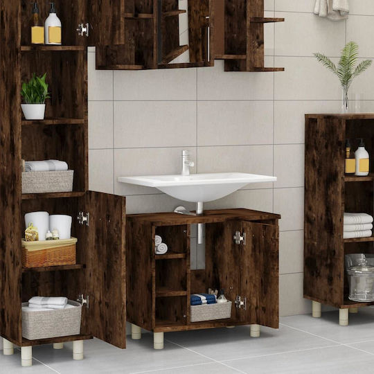 vidaXL Countertop without Sink L60xW32xH53.5cm Oak