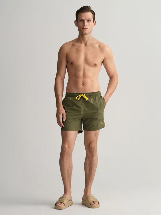 Costum De Baie Bărbați Pantaloni Scurți Kaki