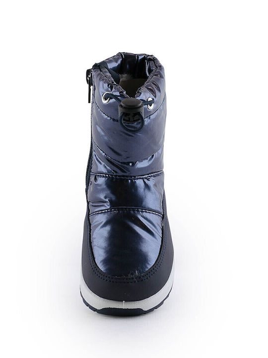 Kids Wellies with Internal Lining Navy Blue