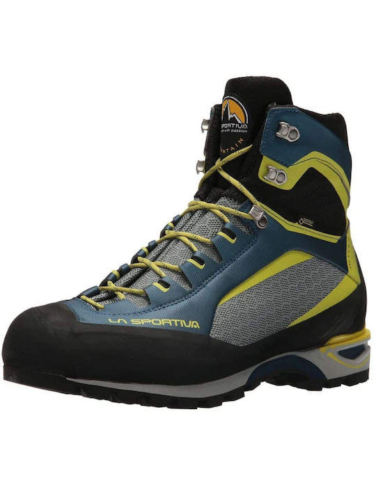 La Sportiva Trango Tower GTX Men's Hiking Boots Waterproof with Gore-Tex Membrane Ocean / Sulphur