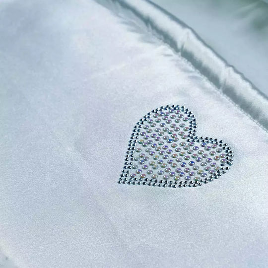 Online Winter Sleeping Bag Cristal Heart White