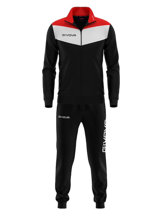 Givova Tuta Campo Herren-Sweatpants-Set Schwarz