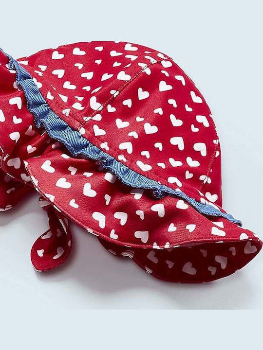 Mayoral Kids Swimwear Swimwear Set with Hat Red