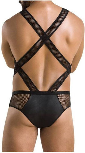 Passion 045 Секси мъжко боди Body Black