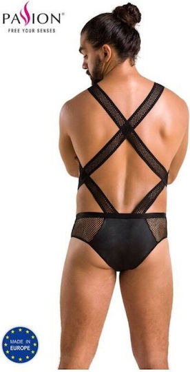 Passion 045 Секси мъжко боди Body Black