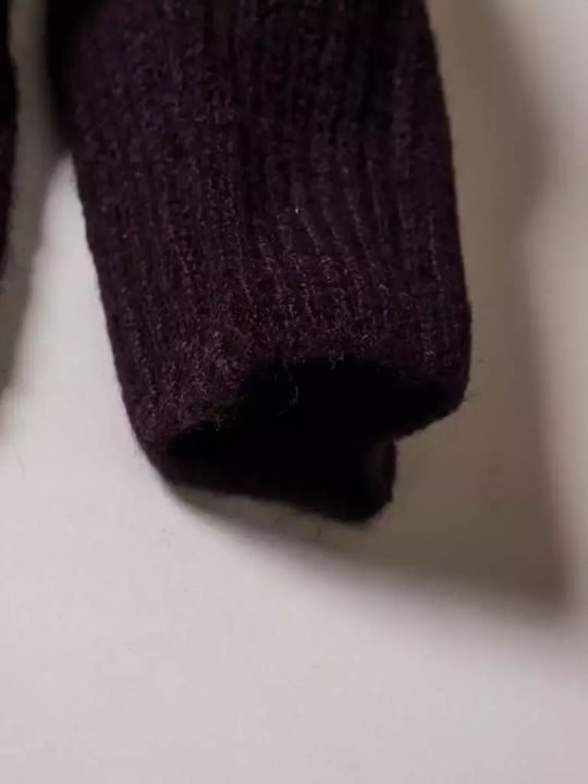 Kids Cardigan Knitted Purple