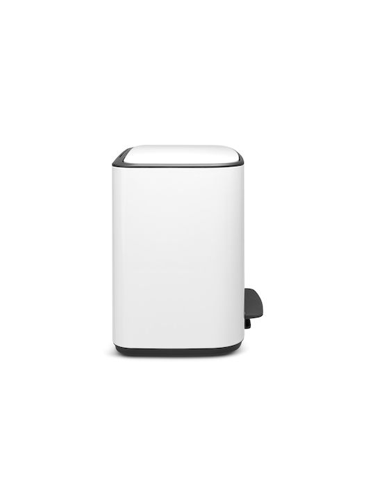 Brabantia Bo Waste Bin Recycling with Pedal White 34lt 1pcs