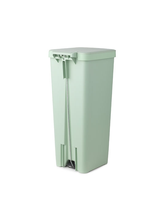 Brabantia Κάδος Stepup Απορριμμάτων Πλαστικός με Πεντάλ Πράσινος 40lt 10τμχ