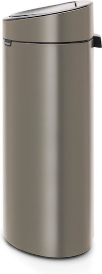 Brabantia Brabantia Touch New Waste Bin Metallic with Sensor Platinum 40L