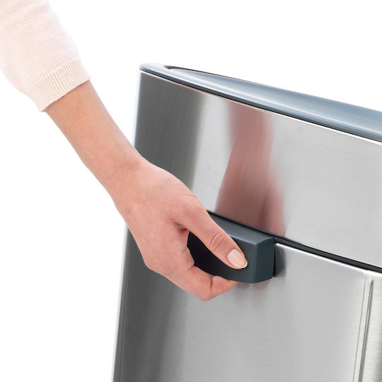 Brabantia Brabantia Touch New Waste Bin Metallic with Sensor Platinum 40L