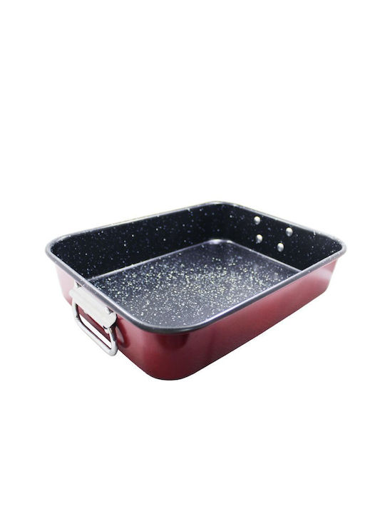 Elekom ЕК-Н30 Tăvi de copt Rectangular Aluminiu cu Strat de Piatră 26x34cm