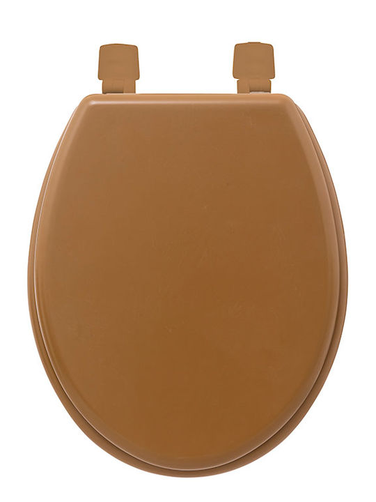 5Five Plastic Toilet Seat Brown F-V Wood Tabac 45cm