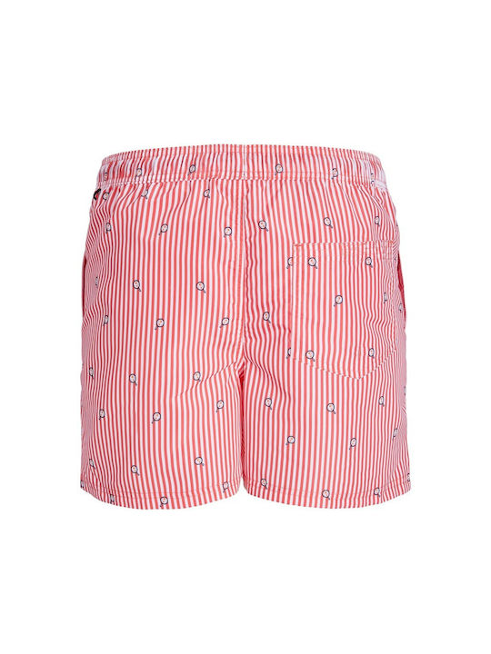 Jack & Jones Costum de baie pentru copii Pantaloni scurți de înot Roșu