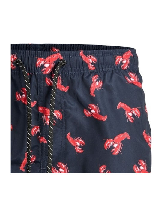 Jack & Jones Παιδικό Μαγιό Βερμούδα / Σορτς Navy Μπλε