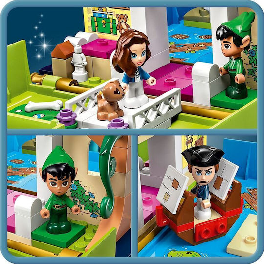 LEGO Disney Peter Pan & Wendy's Aventură în Cartea de Povești pentru 5+ Ani