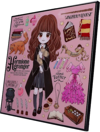 Nemesis Now Harry Potter Hermione Granger Κάδρο Γυάλινο 32x32cm