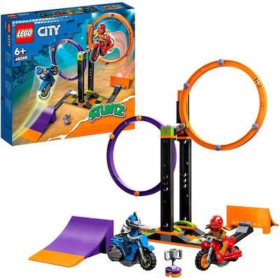 Lego City Spinning Stunt Challenge for 6+ Years