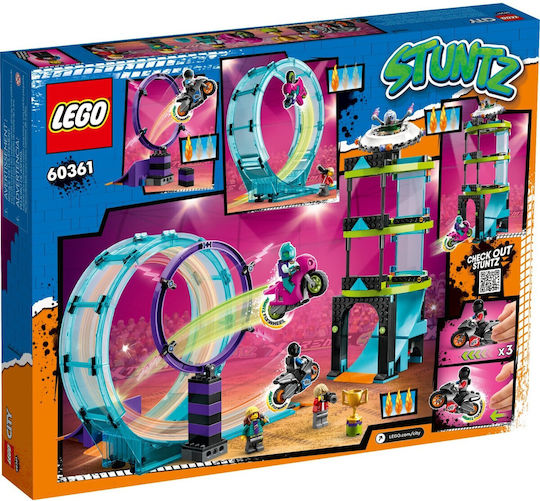 LEGO City Ultimate Stunt Riders Challenge For Age 7 Plus