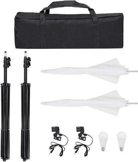 vidaXL Kit Φωτισμού με Τρίποδο