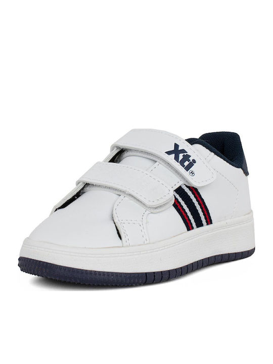 Kids Sneakers with Scratch White