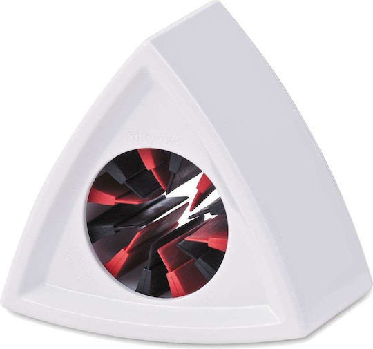 Rycote Triangular Flag Λευκή Αξεσουάρ Βάσης Μικροφώνου