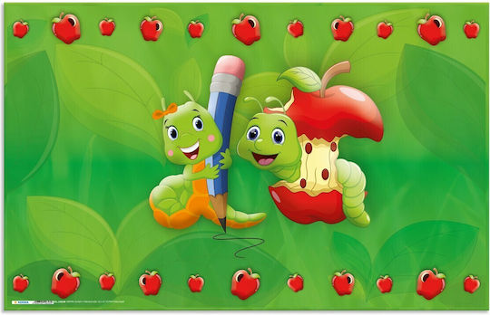 Herma Σουмѐн Единично Пластмаса Fritz The Worm Многоцветен 55x35см