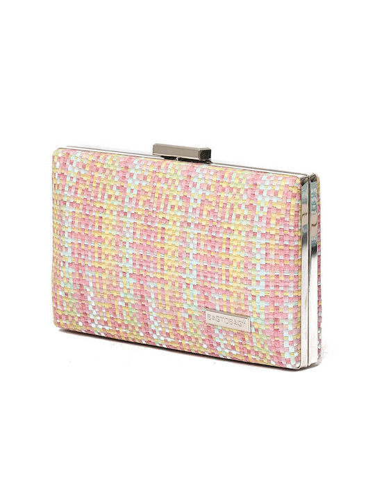 Bag to Bag Women's Bag Hand PInk/Silver