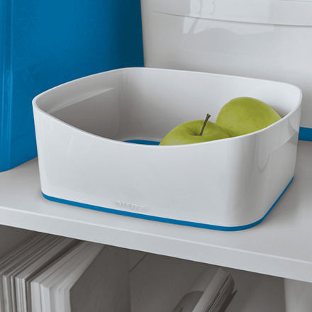 Plastic Desk Organizer 5257 in Blue Color 1pcs 24.6x9.8x16cm