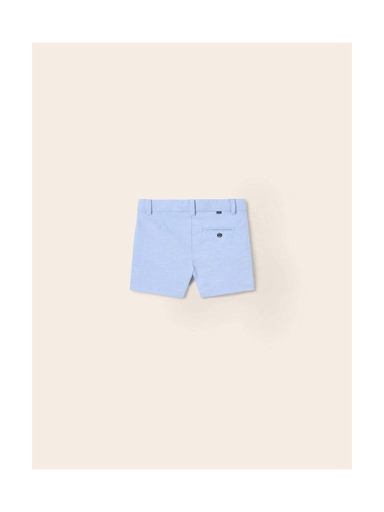 Mayoral Kids Shorts/Bermuda Fabric Light Blue