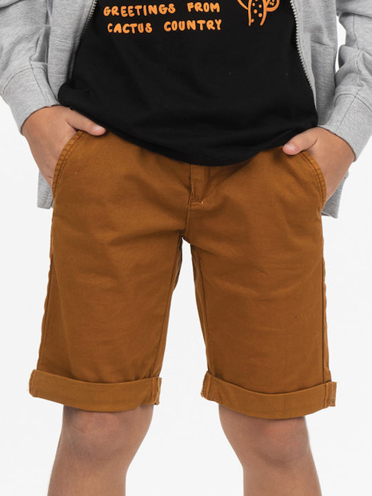 Kinder-Shorts/Bermudas Stoff 13-223025-2 Tabac Braun