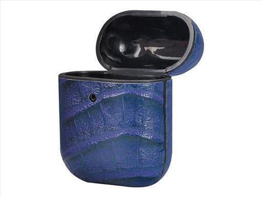 TerraTec AirBox Θήκη Σιλικόνης με Γάντζο σε Μπλε χρώμα για Apple AirPods