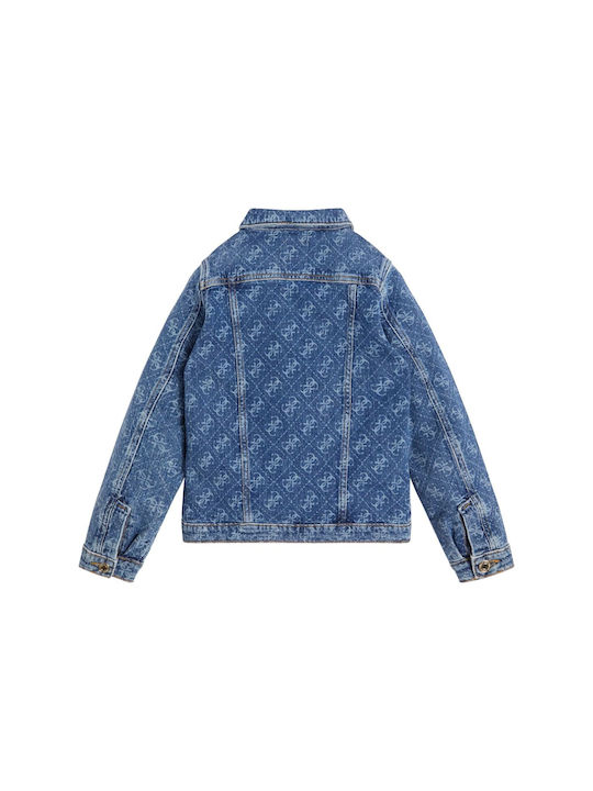 Guess Kids Denim Jacket short Blue