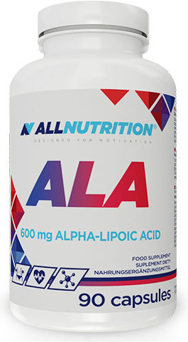 AllNutrition ALA Alpha Lipoic Acid 600mg Ειδικό Συμπλήρωμα Διατροφής 90 κάψουλες