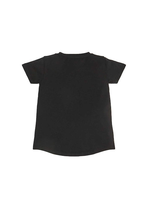 Guess Tricou pentru copii Negru