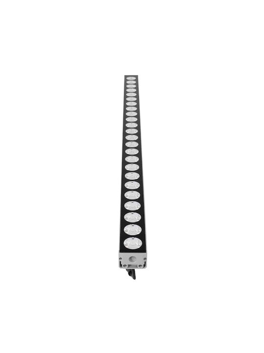 GloboStar Javia Outdoor Floor Lamp LED Wall Washer 48W with Natural White Light IP67 Gray