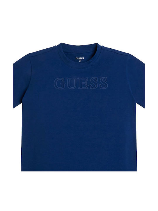 Guess Παιδικό T-shirt Μπλε