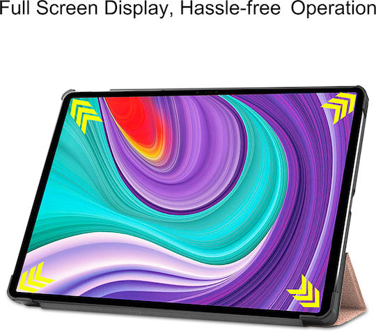 Sonique Flip Cover Ροζ Χρυσή (Lenovo Tab P11)