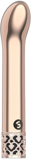Shots Royal Gems Jewel Mini Δονητής G-Spot 12cm Rose Gold
