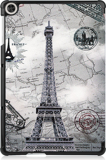 Sonique Paris Flip Cover Durable Black Tablet Case (MatePad T10/T10s)