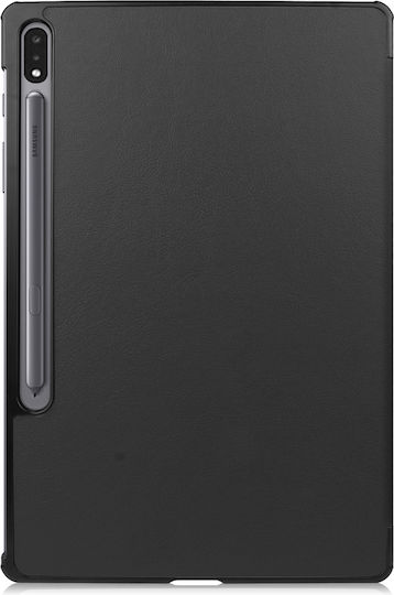 Sonique Тънък Флип Капак Издръжлив Черен Samsung Galaxy TAB S7+ 12,4" / Galaxy TAB S8+ 12,4"