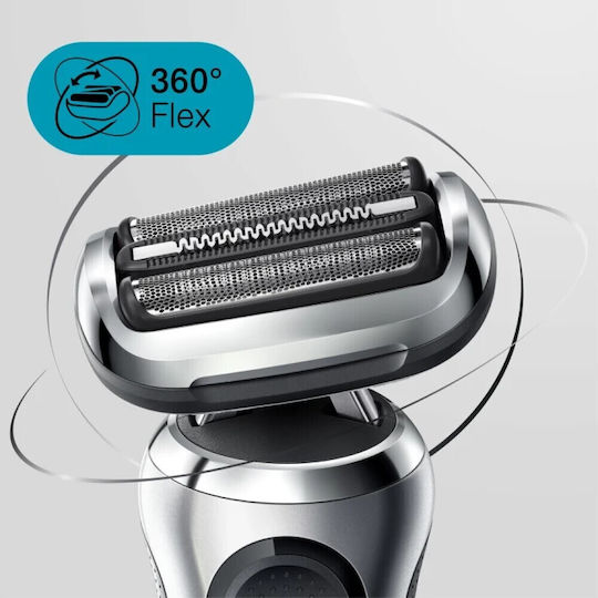 Braun Series 7 71-S1000S Περιστρεφόμενη Ξυριστική Μηχανή Προσώπου Επαναφορτιζόμενη