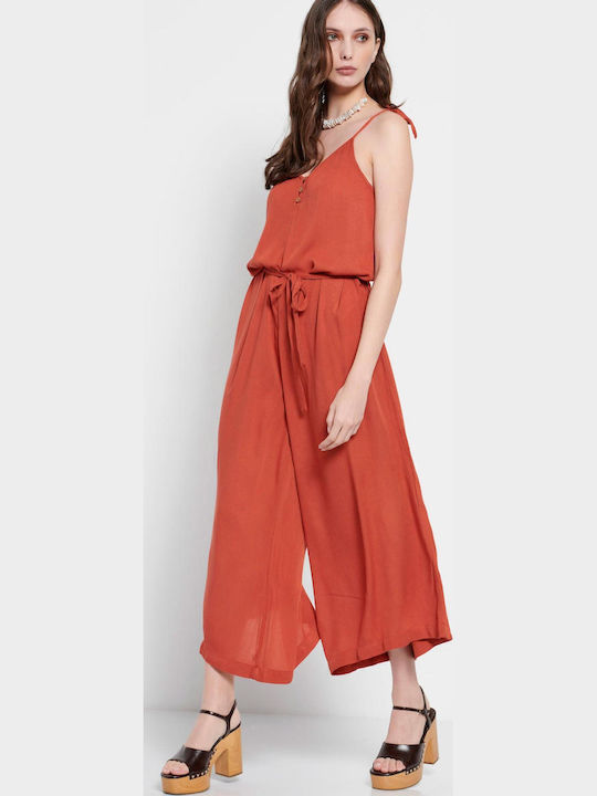 FBL007-12012 Women's One-piece Suit Terracota
