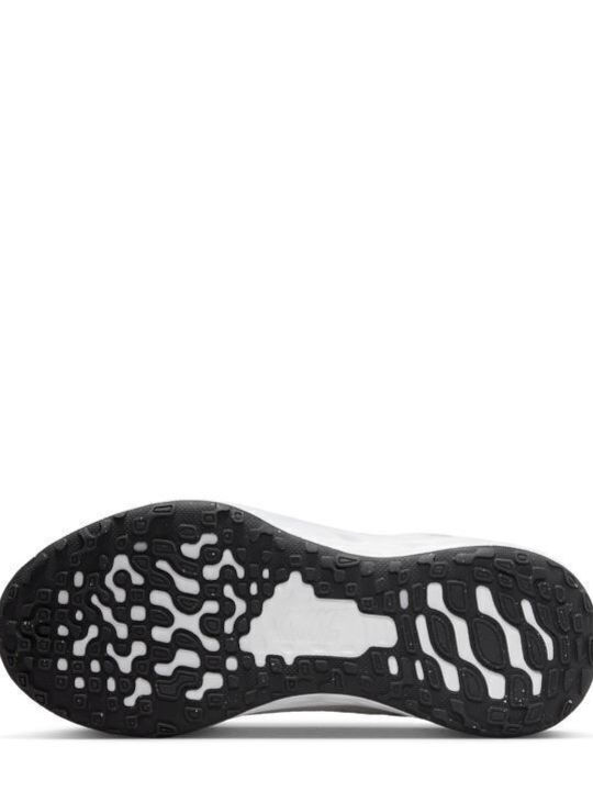 Revolution Revolution 6 Kids Sports Shoes Running with Hoop & Loop Closure White