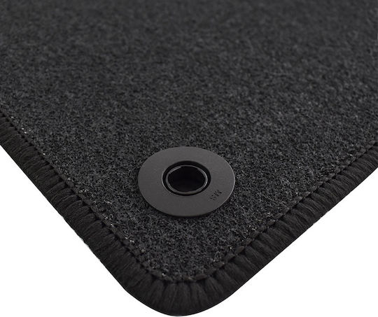 Rigum Set of Front and Rear Mats 4pcs for Mercedes-Benz GLS / GLS PHEV Black