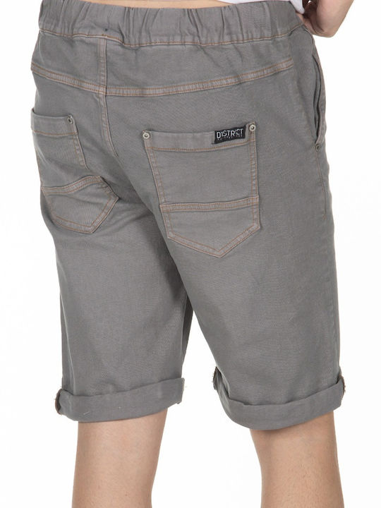 Men's Shorts Jeans Gray