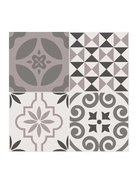 Decorative Sticker Tiles Cementine 3pcs 30x30cm Ango