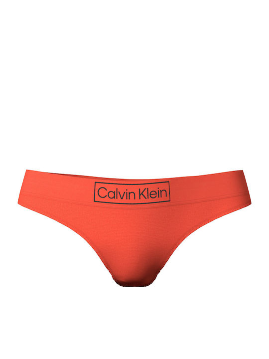 Damen Zeichenfolge Orange
