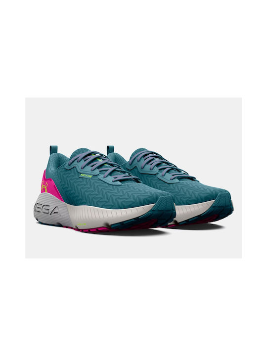 Under Armour HOVR Mega 3 Clone Γυναικεία Running Still Water / Gray Mist