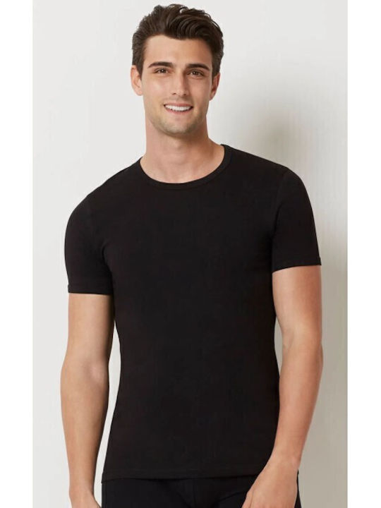 Ανδρικές Φανέλες Κοντομάνικες White / Black 12Pack