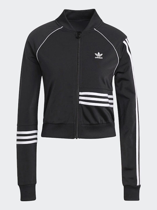 Originals Women's Short Bomber Jacket for Spring or Autumn Black